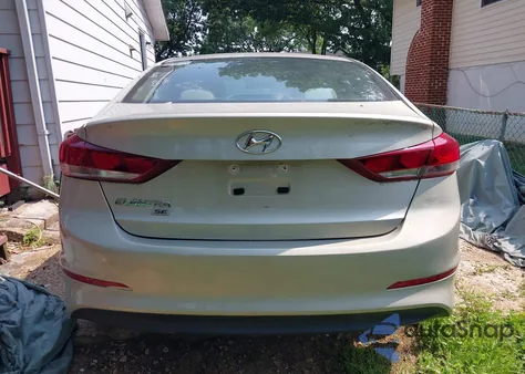 2018 Hyundai Elantra Se from USA, damaged, VIN 5NPD74LF7JH308355